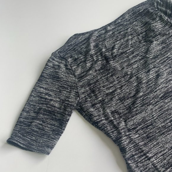 Aritzia Wilfred Free Bodysuit Medium Grey Short Sleeve Jumpsuits - Picture 14 of 14